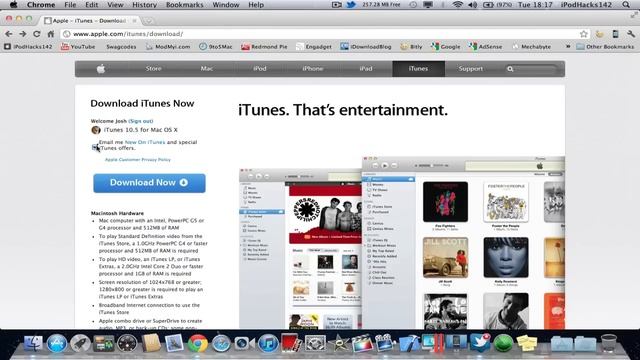 iTunes 10.5 Now Available To Download (Link in Description) смотреть онлайн