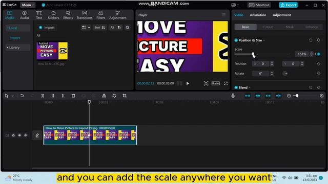 How To Move Picture In Capcut PC (Easy)