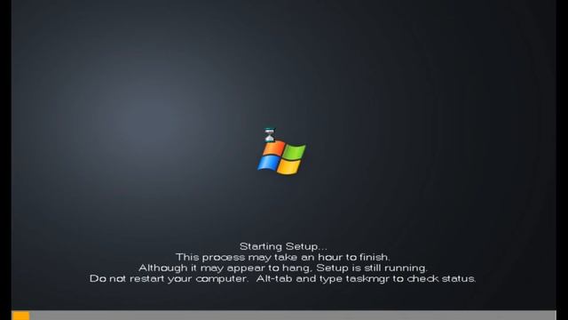 Установка Windows Longhorn Build 5048 смотреть онлайн