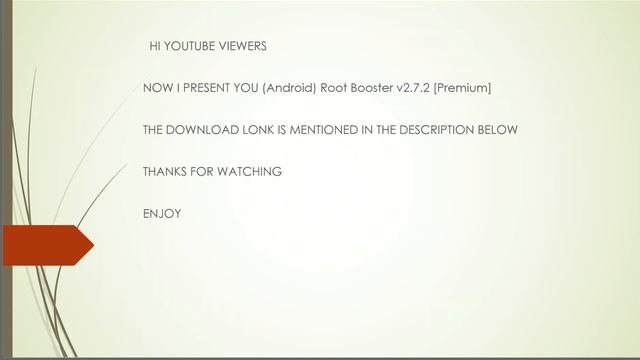 (Android) Root Booster v2.7.2 [Premium] смотреть онлайн
