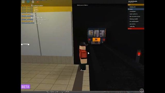 Roblox | Tyne & Wear Metro: Class 4085 is Departing at Monument station смотреть онлайн