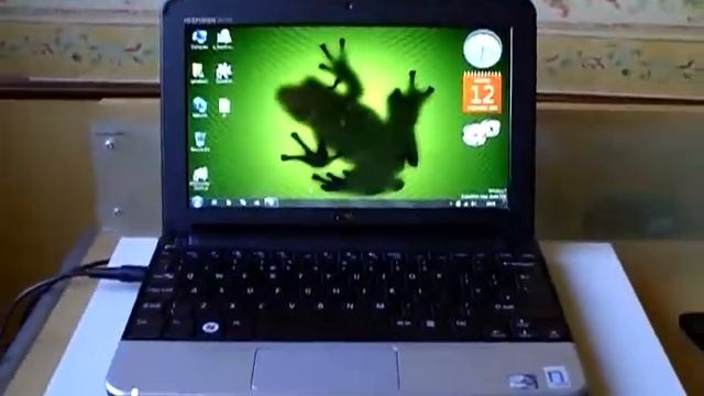 Dell Mini 10v running Windows 7 смотреть онлайн