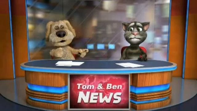 Talking Tom And Ben News Has The Windows 7 sound смотреть онлайн