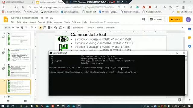 How to open and install AVRDUDE, run its basic commands for usbasp programmer and Arduino cable. смотреть онлайн