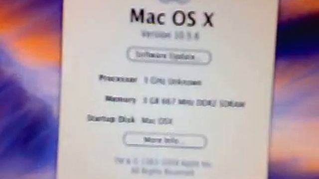 Dual boot Mac os x leopard&windows7 on INTEL DUAL CORE @3.0Ghz смотреть онлайн