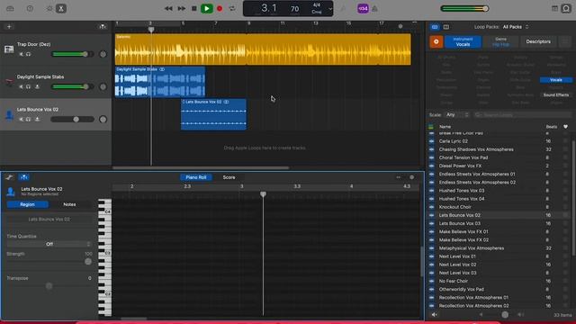 GarageBand on M1 Macbook Pro смотреть онлайн