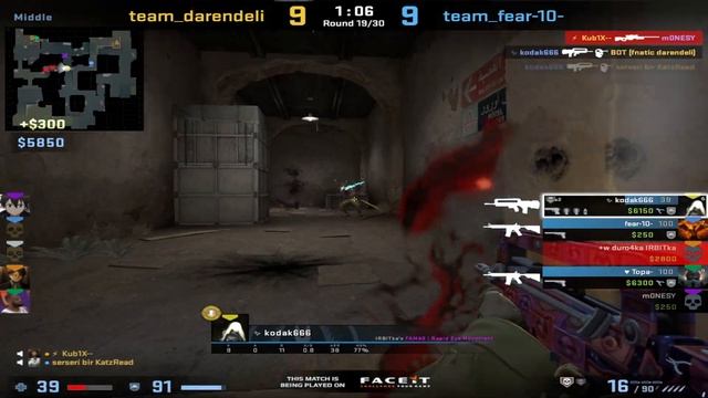 m0NESY(32-24) DUST2 POV | FACEIT Ranked | July 19, 2023 смотреть онлайн