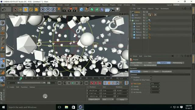 Cinema 4D Motion Graphics Tutorial | C4D Motion Graphics Tutorial смотреть онлайн