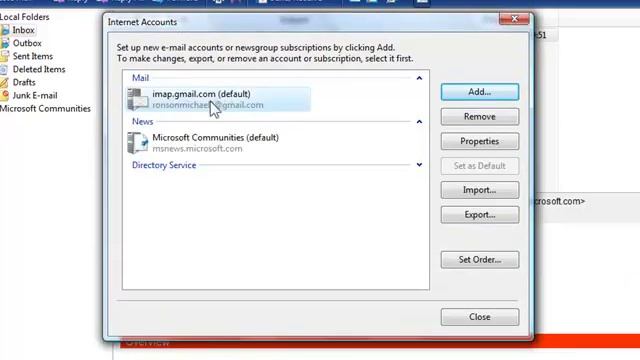 Gmail setup in WINDOWS MAIL смотреть онлайн