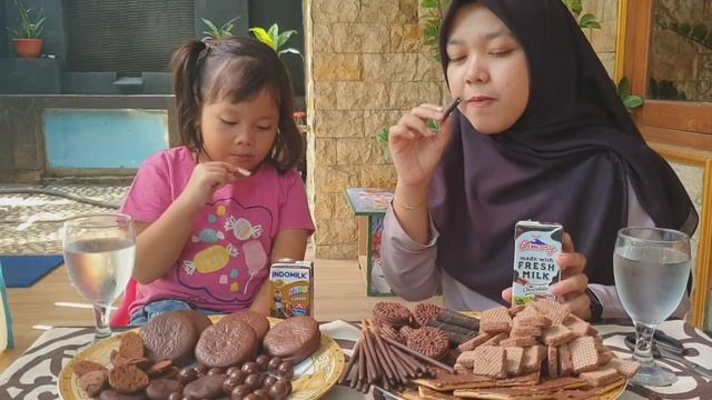 mukbang makanan coklat chocopie dll смотреть онлайн