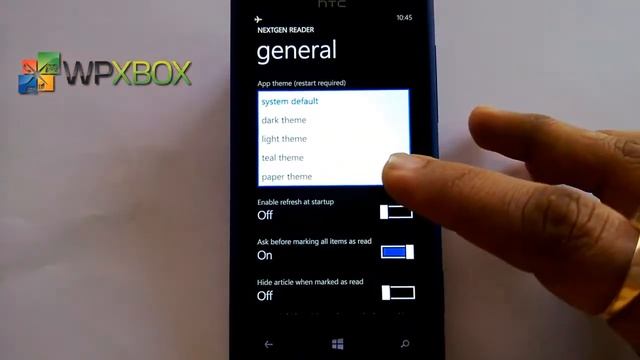 NextGen Reader for Windows Phone 8 смотреть онлайн