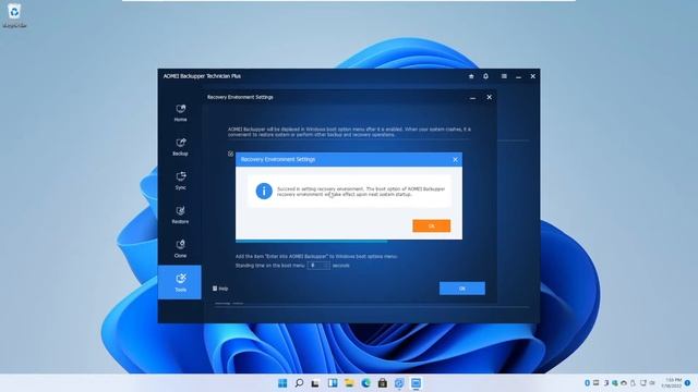 How to create and restore OS from backup image file using AOMEI Backupper смотреть онлайн