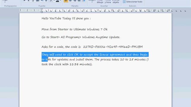 How to Change Windows Seven Starter and Home Basic to Ultimate Windows Seven HD смотреть онлайн