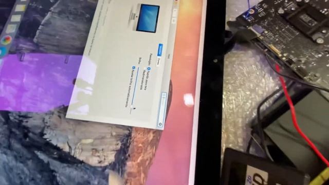 iMac com fonte de backlight externo. Usando o arduino pra ler a UART da GMUX. смотреть онлайн