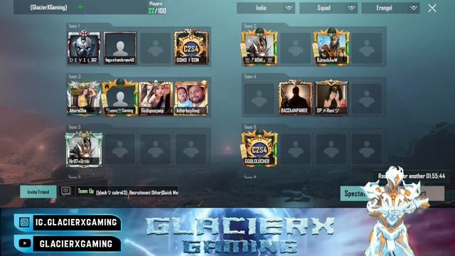 🔥DHAMAAKEDAR SATURDAY BGMI NIGHT🔥 CUSTOM || NEW UPDATE ERANGEL PRIZE RS100 || #GLACIERXGAMING смотреть онлайн