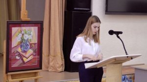 Защита творческих проектов учащихся 9б класса 2021