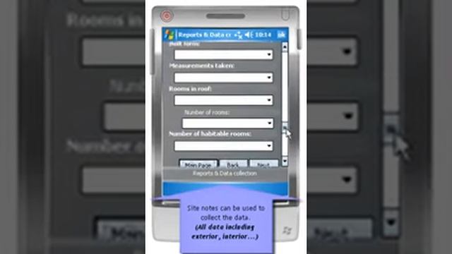 Site Notes & Data collection in Windows Mobile www.draftEzy.com смотреть онлайн