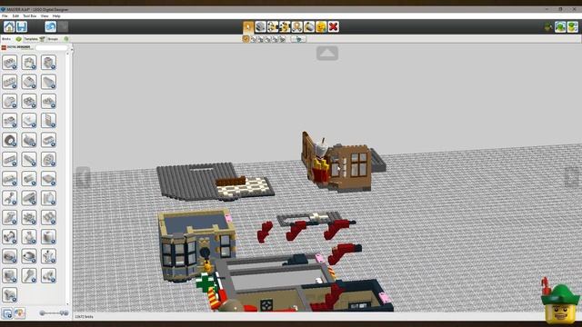 LEGO City Update - New Modular Part 8 - Fast Food Corner MOC - Digital Design 💡🏹 смотреть онлайн