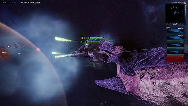 Battlefleet Gothic Armada 2 Beta Imperial Navy vs Tyranids 4K/60Fps смотреть онлайн