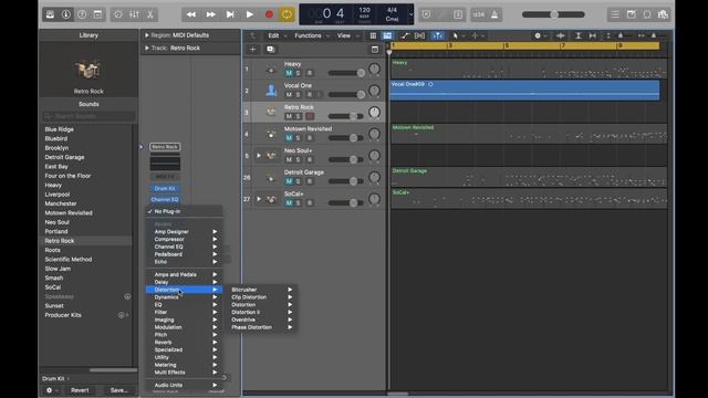 Electronic Drums - GarageBand vs. Logic Pro смотреть онлайн