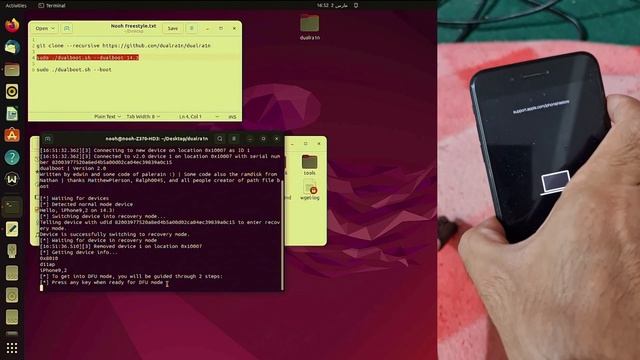 الرجوع من iOS 15 الى iOS 14.3 بدون جلبريك Dualra1n: Dualboot iOS 15 & 14 No Blobs | Linux/MacOS смотреть онлайн