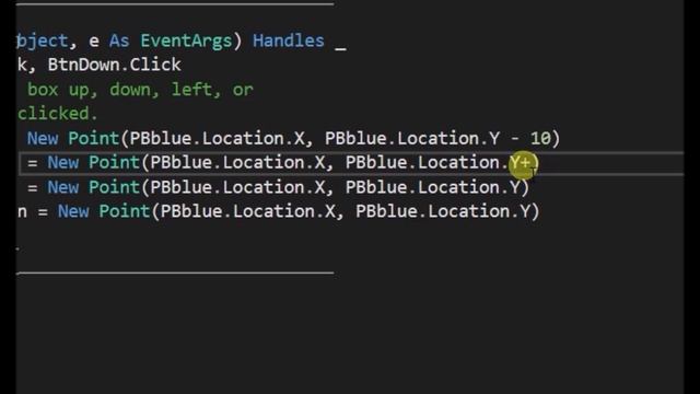 The Textbox control in Visual Basic and more about the co-ordiantes system. Easy VB. смотреть онлайн