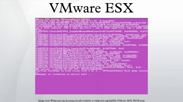 VMware ESX смотреть онлайн