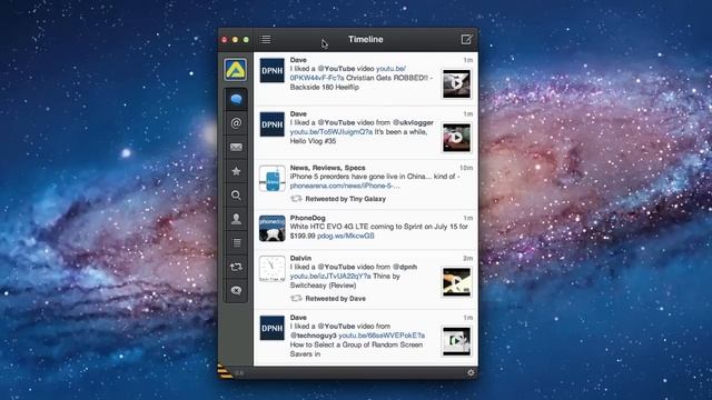First Look: TweetBot for Mac. смотреть онлайн