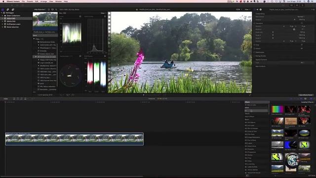 How to load luts in Final Cut Pro X with Lut Utility смотреть онлайн