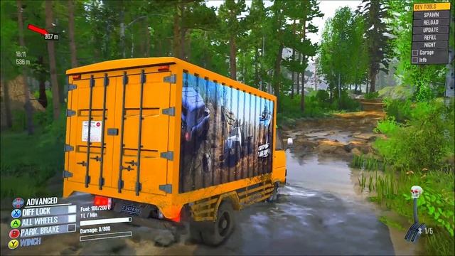 Mitsubishi Fuso Colt Diesel Oleng - Mudrunner смотреть онлайн
