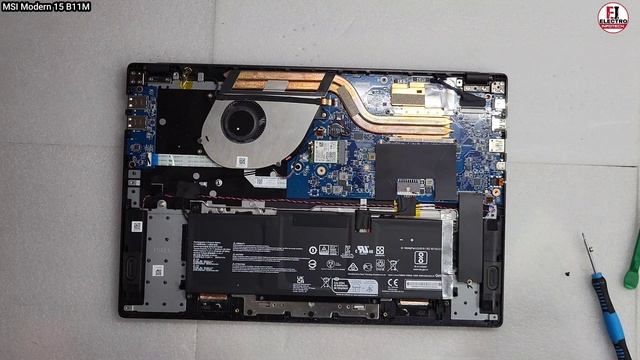 How To Upgrade SSD M.2 NVMe MSI Modern 15 B11M / Disassembly And Assembly смотреть онлайн