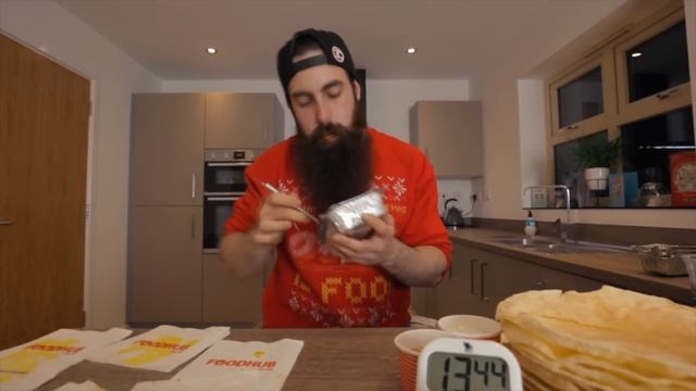 SMITHY'S ULTIMATE INDIAN TAKEAWAY CHALLENGE FROM GAVIN & STACEY | BeardMeatsFood смотреть онлайн