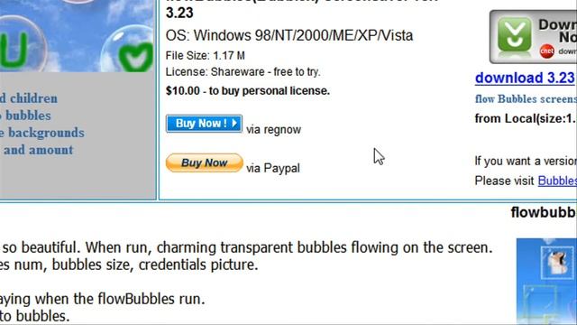 Aero Cursors and Bubbles Screensaver (youtube test) смотреть онлайн