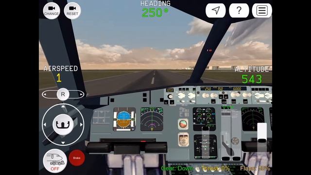 A320 Full Takeoff Flight Simulator Advanced