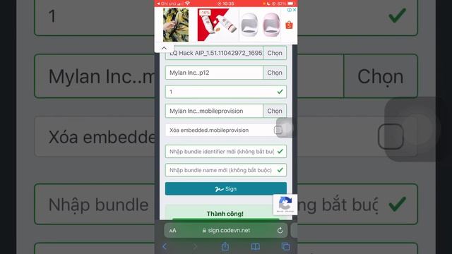 SHARE CHỨNG CHỈ P12 Mới Nhất Ngày 07/11 Cách Khắc Phục Lỗi Không Thể Xác Minh ứng Dụng 1080p