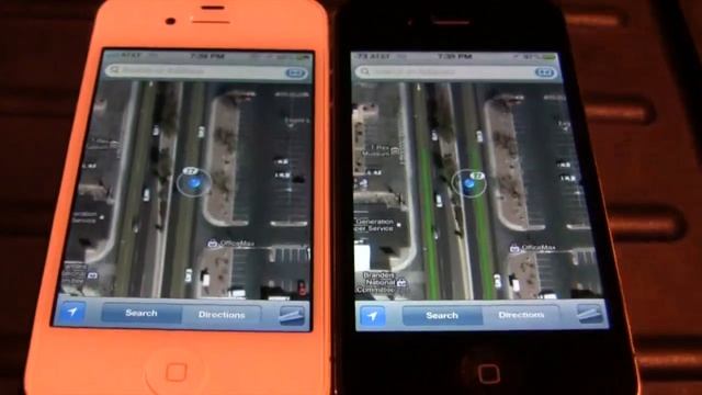 iPhone 4S v iPhone 4 GNSS (GPS+GLONASS) Comparison смотреть онлайн