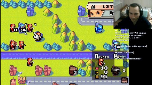 GBAсосия Advance Wars компания часть1