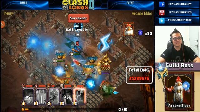 Clash of Lords 2 - 32 Million Damage Arcane Elder Turkey Guild Boss смотреть онлайн