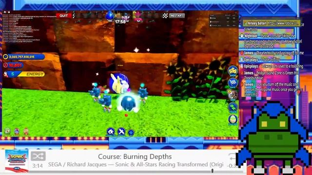 Unlocking Easter Sonic & Easter Cream - Sonic Speed Simulator Livestream смотреть онлайн