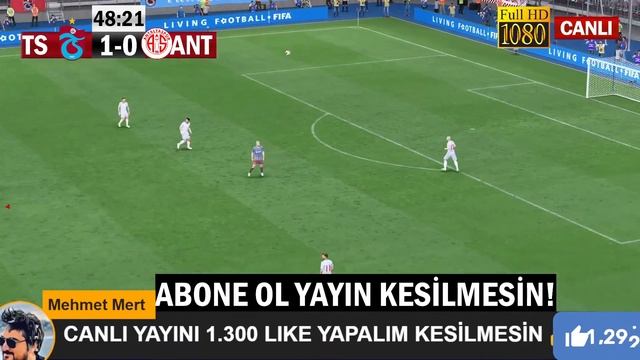 TRABZONSPOR ANTALYASPOR MAÇI CANLI İZLE смотреть онлайн