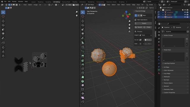 RizomUV Bridge For Blender MacOS