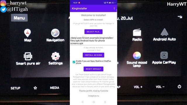 Open Android Auto Directly | Shortcut Method | Oppo, Realme & OnePlus Devices | Part 4 смотреть онлайн