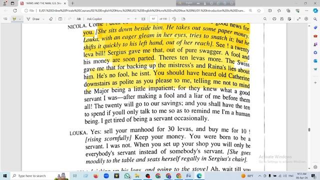 Live Class - 54।। Arms and the Man: Reading Text - Lecture 05 ।। Introduction to Drama смотреть онлайн