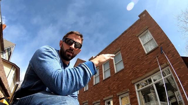 SECOND FLOOR WINDOW CLEANING USING THE LEDGER | POLE WORK смотреть онлайн