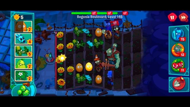 BEATING LEVEL 145 IN PLANTS VS ZOMBIES 3 (NO POWER UPS) @popcap CAN YOU BEAT THIS 💀 смотреть онлайн