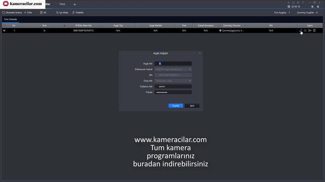 Smart PSS Kullanım kılavuzu ve Kurulum смотреть онлайн