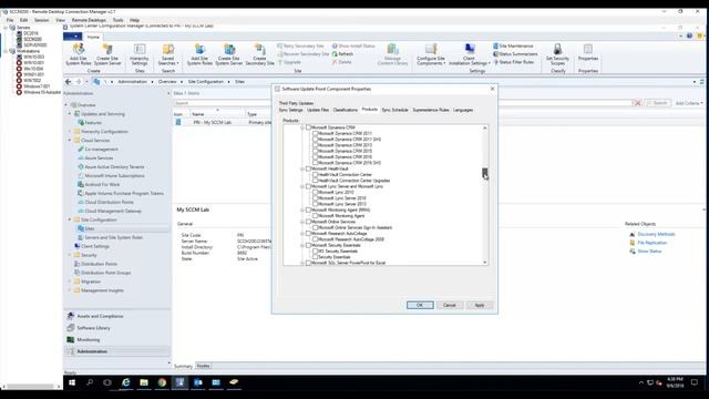 Configure Software Update Point in SCCM смотреть онлайн