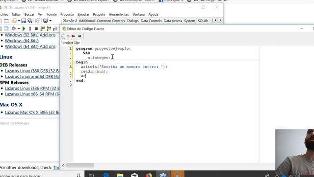 Crear un archivo en Pascal con el compilador Lazarus смотреть онлайн