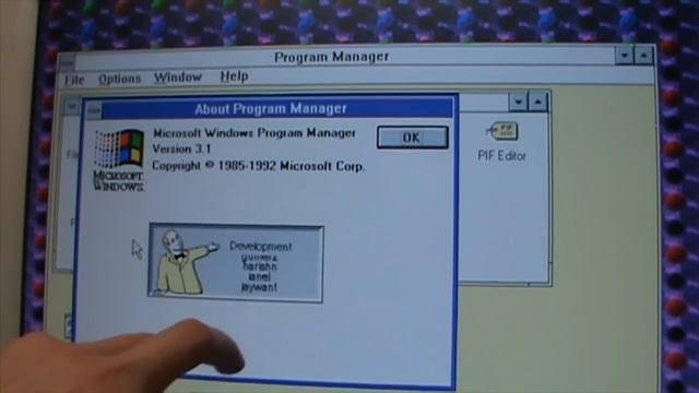 Windows 3.1 Easter eggs смотреть онлайн