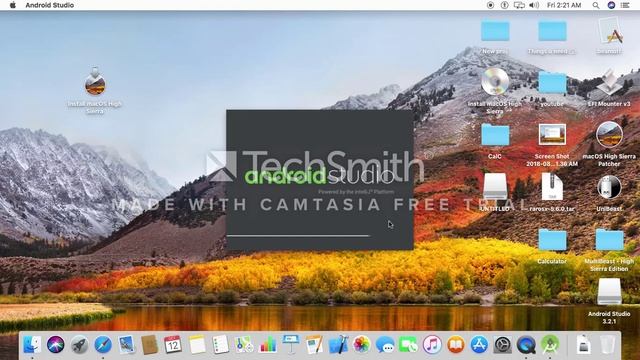 How to install and setup Android Studio in MacOS and also creating new project. смотреть онлайн